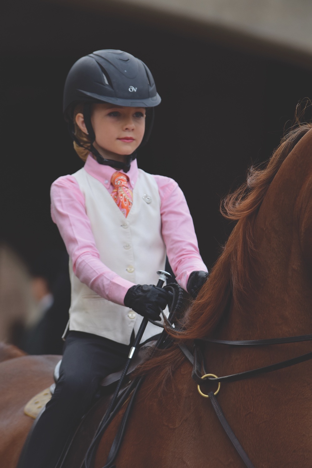 remember that how you or your rider is turned out reflects on your barn as well. strive to be as well put together as this young rider