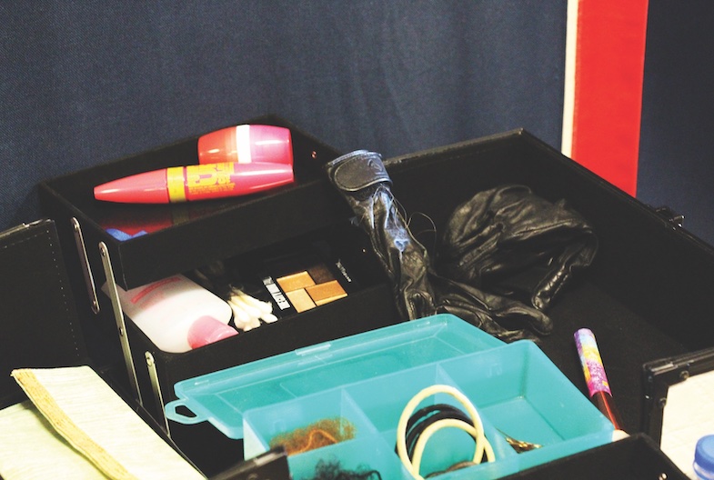 your caboodle should hold everything from the makeup to hair accesories you will need on show day