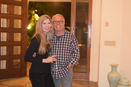 Melissa Moore and Joe O’Brien hosted a wonderful welcome party at Joe’s home.