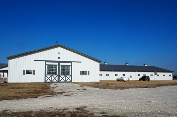 The barn at High Spirits.