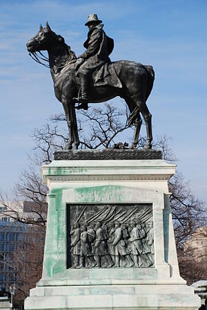 Ulysses S. Grant memorial featuring Cincinnati.