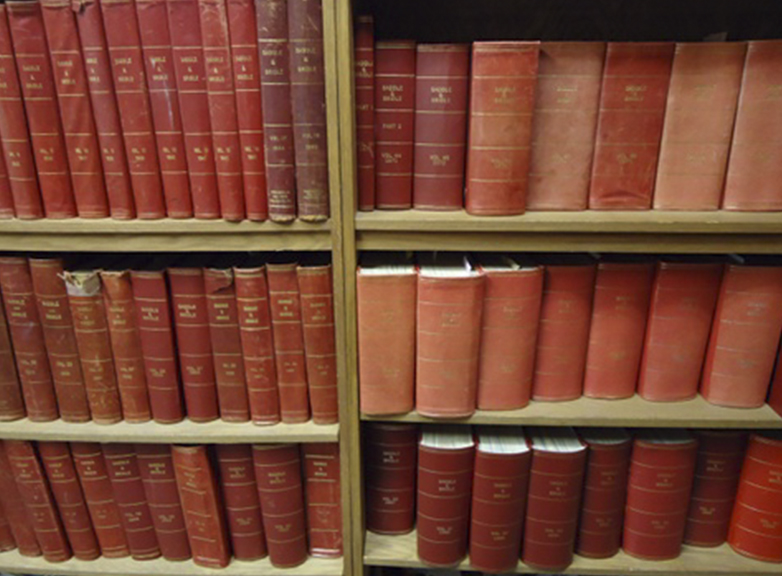 The bound volumes in our library stretch all the way back to Saddle & Bridle's earliest days. 