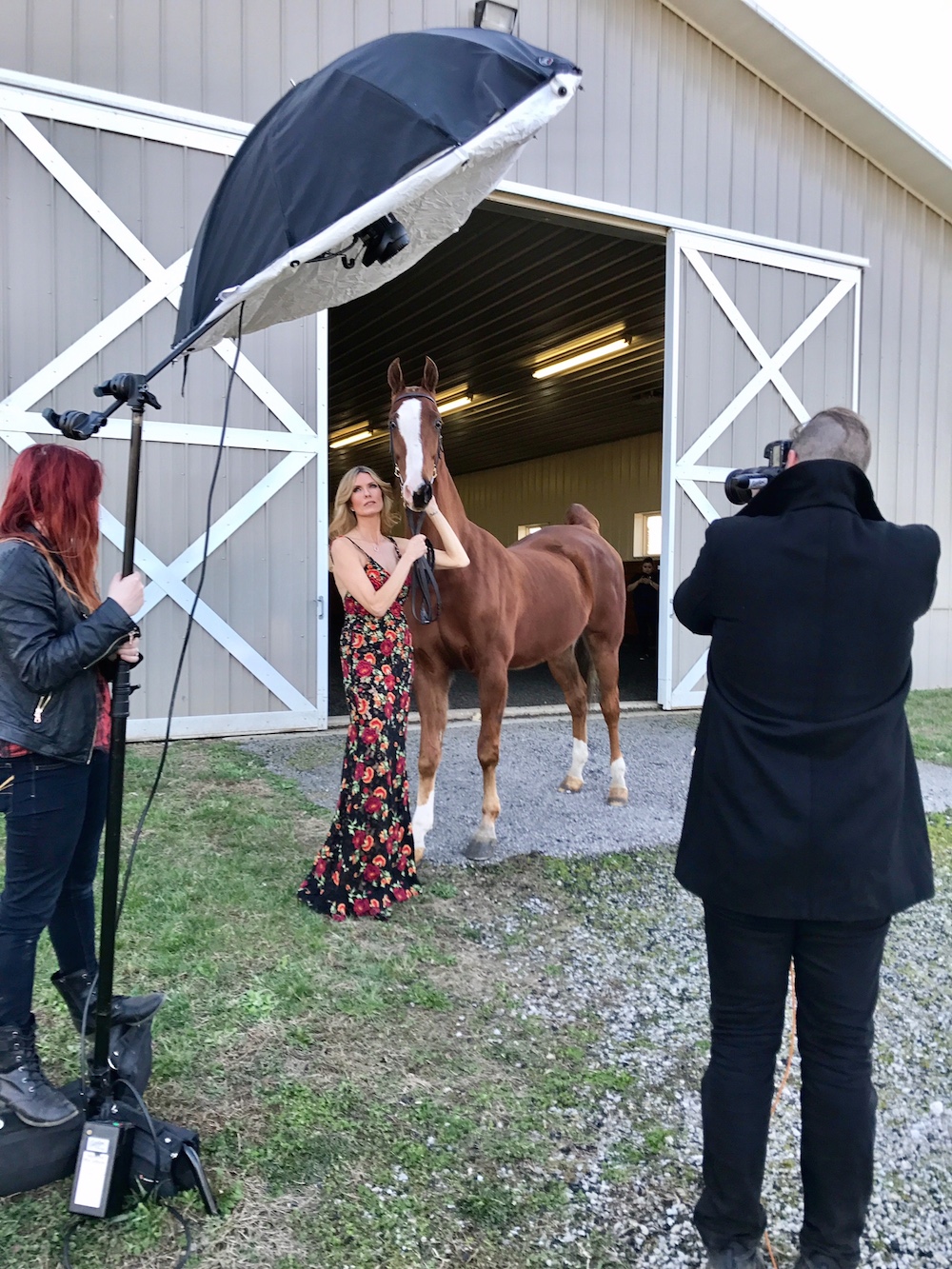 I chose Bellino for the photo shoot at Sunrise, and he was an excellent partner.